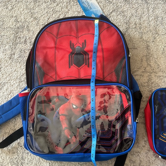 Spider-Man NWT backpack & Lunchbox Back to School Spiderman MARVEL - Picture 9 of 14